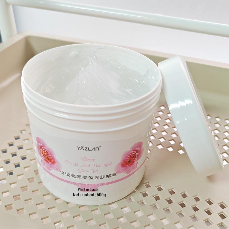 Artistry Rose Exfoliating Gel: Facial & Body Scrub, Salon-Grade, 500g.