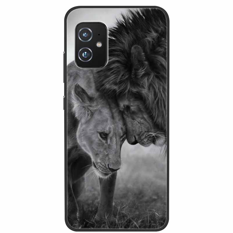 For Asus Zenfone 8 ZS590KS Cases 5.9 " Marble Soft TPU Silicone Phone Covers For Asus Zenfone8 ZS590KS Back Cases Fundas Coques