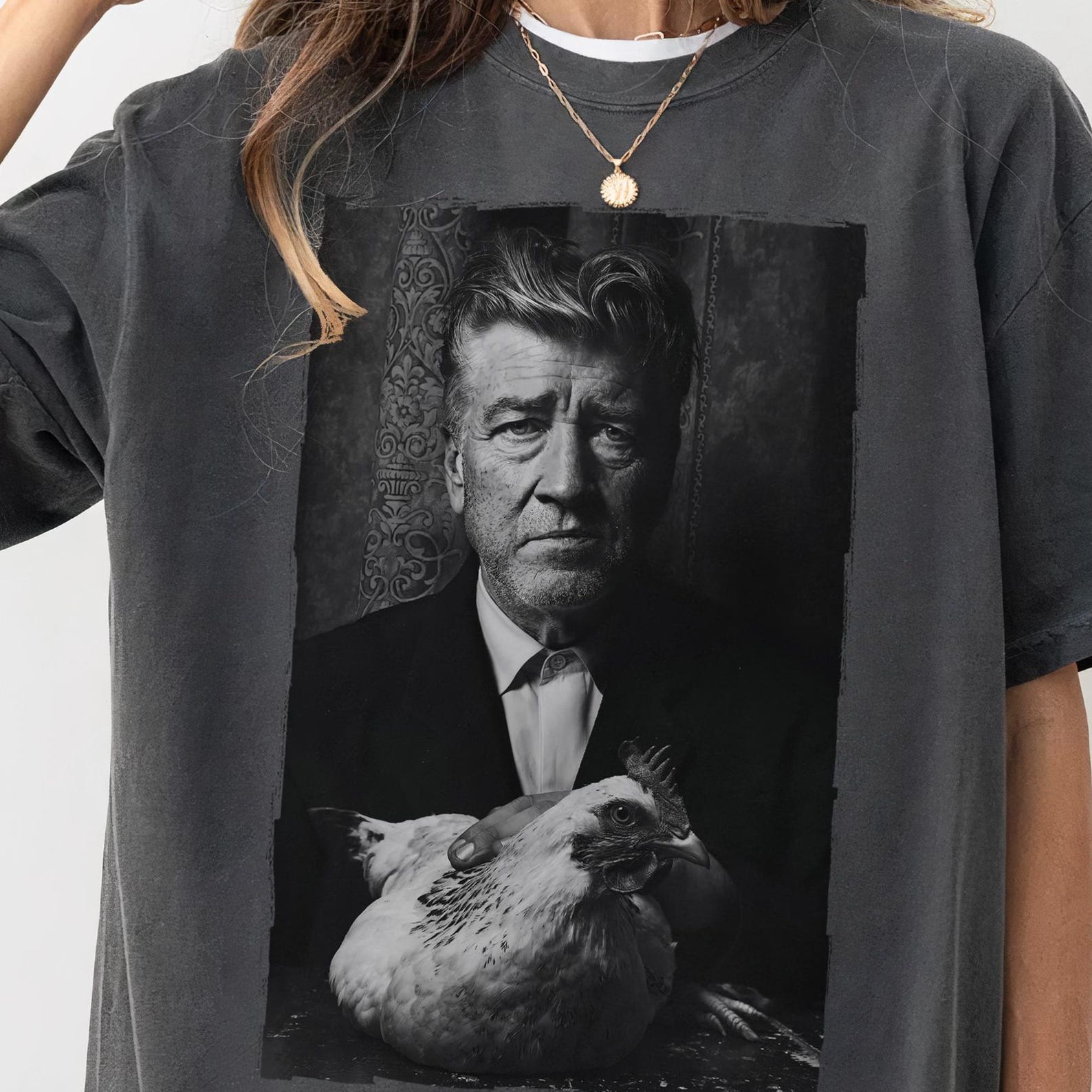 Comfort Colors David Lynch Shirt: Surrealist Director Graphic Tee 4XL