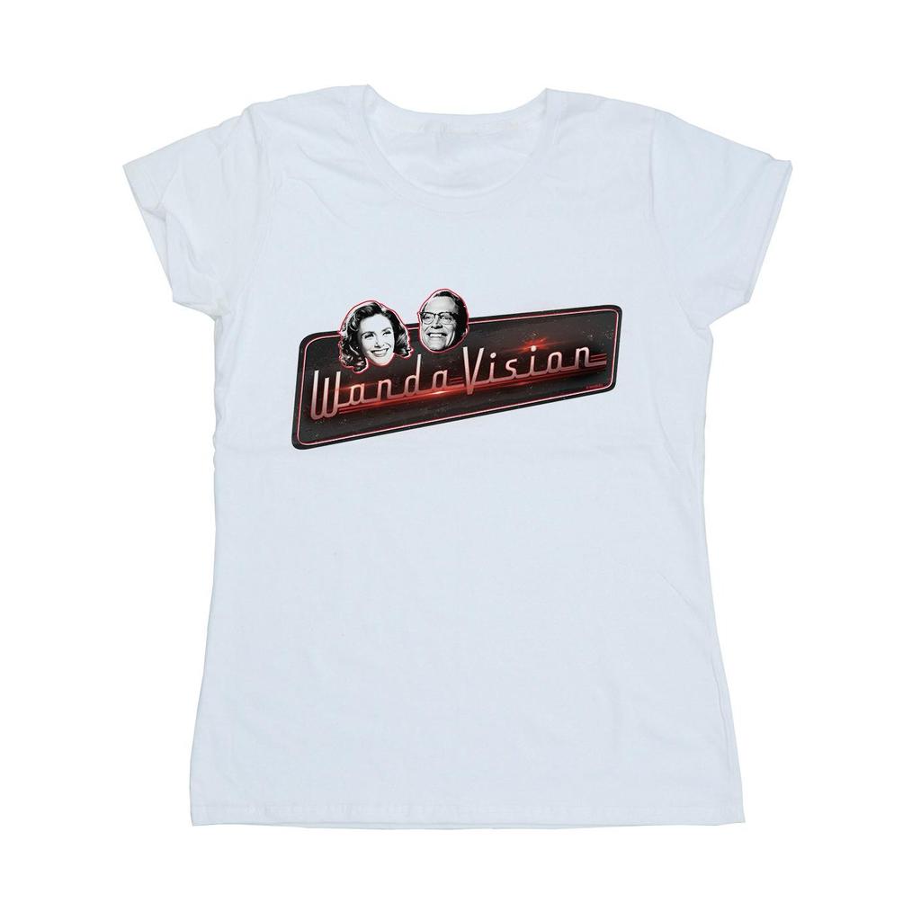 Marvel Womens/Ladies WandaVision Smiles Cotton T-Shirt