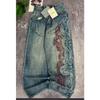 Washed Denim Jeans - Men's and Women's Retro High Street Trendy Straight-leg Pants