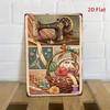 Metal Wall Art, Tin Sign, Vintage Home Decor, 20x30cm