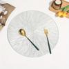 1PC Round Placemats Dining Table Mats Kitchen Hollow Out End Table Decoration Mat