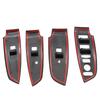 ABS Carbon Fiber Interior Window Switch Panel Cover For Honda Accord 2018-