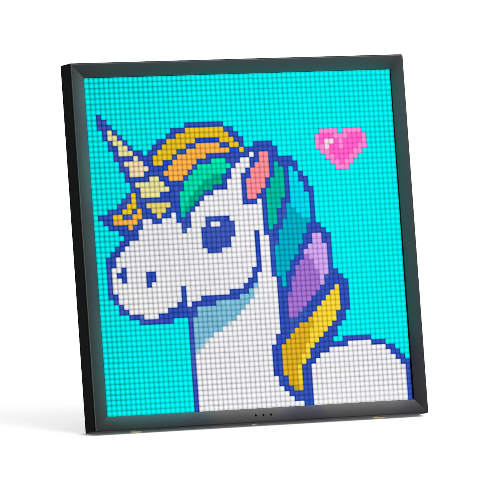 

Divoom Pixoo 64 Pixel Art Modern Art Digital Versatile 64x64 LED WiFi Stylish Birthday Gift Display, Decor, Clock, [App Compatible, Display, чорний