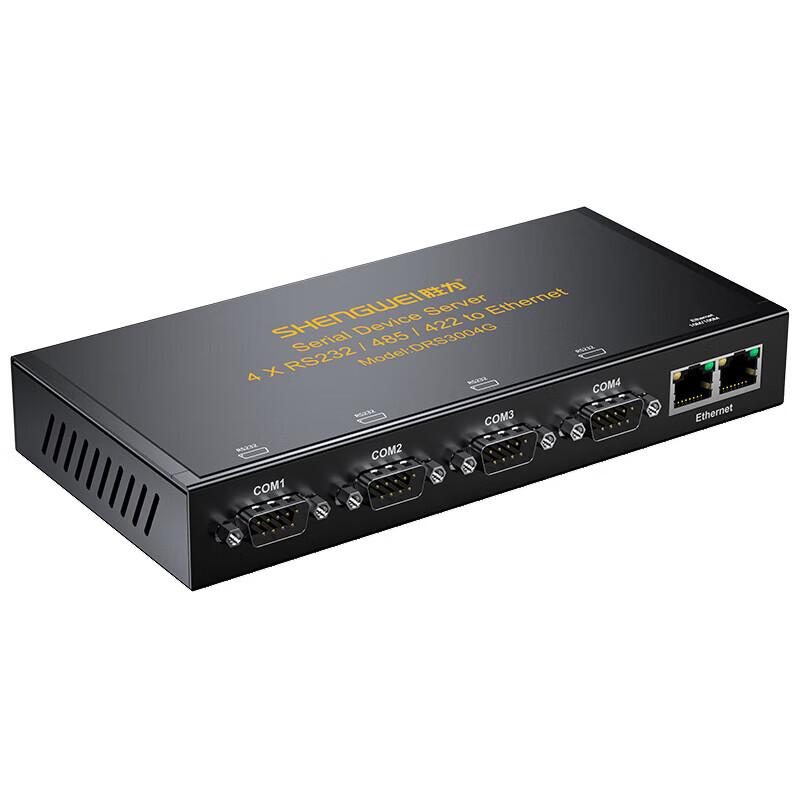 Shengwei 4-Port RS232/RS485/RS422 Serial to Ethernet Server