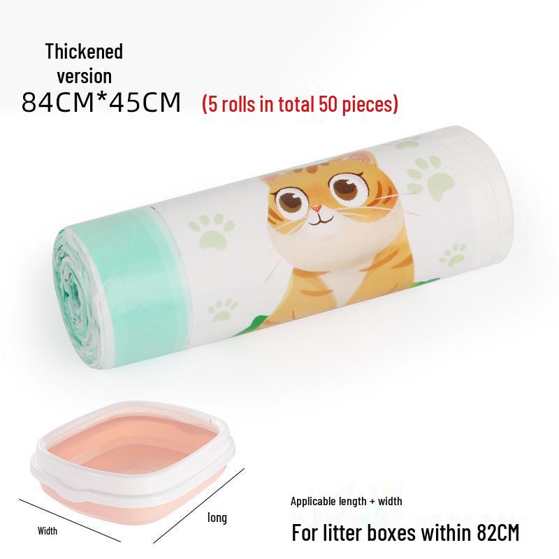 Απορρίψιμες Σακούλες Καθαρισμού & Σακούλες με Κορδόνι για Άμμο Γάτας