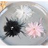 Organza Flower Accessories Crystal Tassel Detail Flower DIY Headdress Part Glitter Crystal Inlay Hair Decor Hair Crown Making