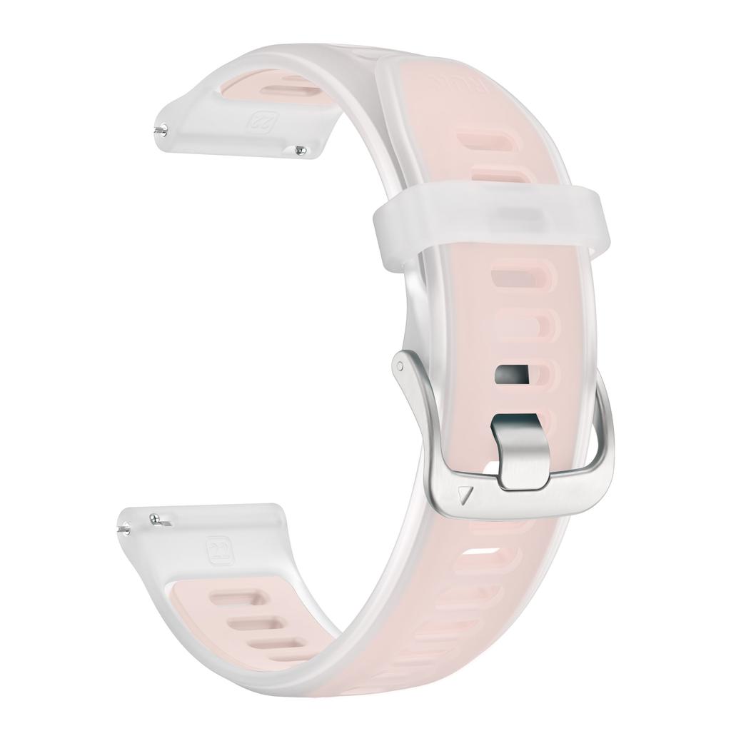 22mm Translucent Silicone Replacement Strap For Suunto 5 9 Peak Pro / Run / RACE S / Ocean / Vertical Wrist Band Bracelet