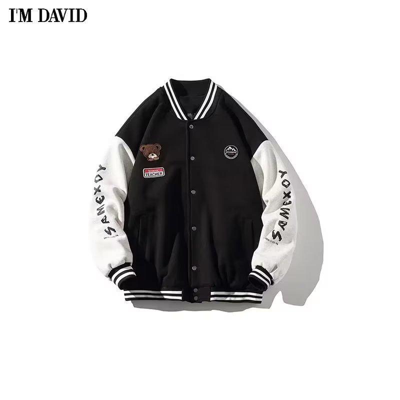 

Hong Kong-Inspired Men s Spring/Autumn 2024 Single-Breasted Casual Jacket XL