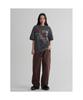8SECONDS Semi Barrel Fit Denim Brown