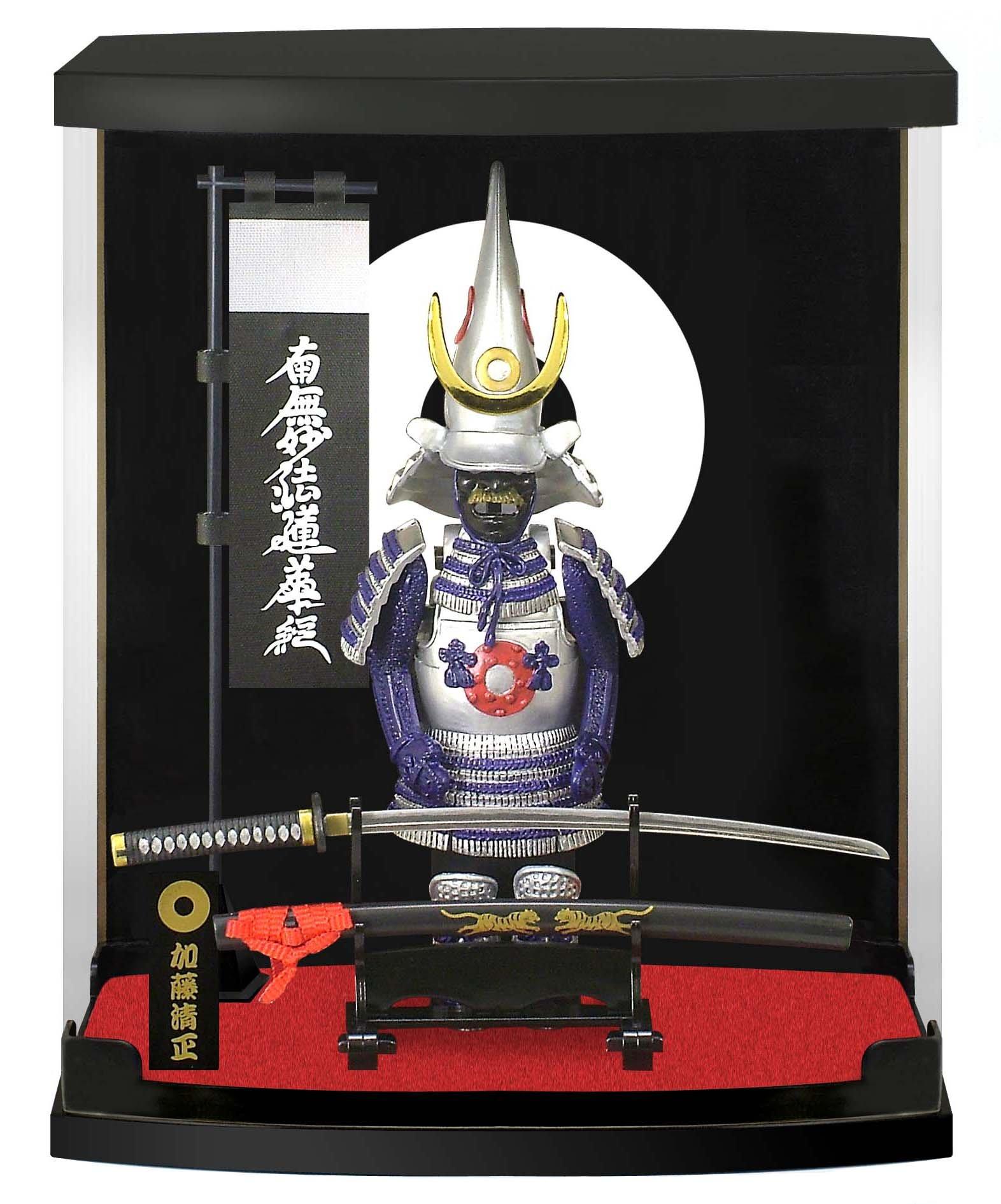 

Sengoku Warlord Armor Figure A-17 Sengoku Warlord Type A - Kato Kiyomasa (with sword and case)