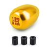 Universal Racing 5 Speed Car Gear Shift Knob For Manual Transmission Aluminum Alloy Shifter Knob Shift Lever