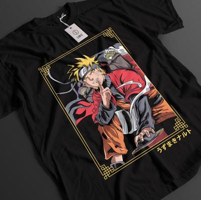 Naruto Shirt Kurama TShirt Uzumaki Tshirt Anime Minato Top Boruto Unisex Tee