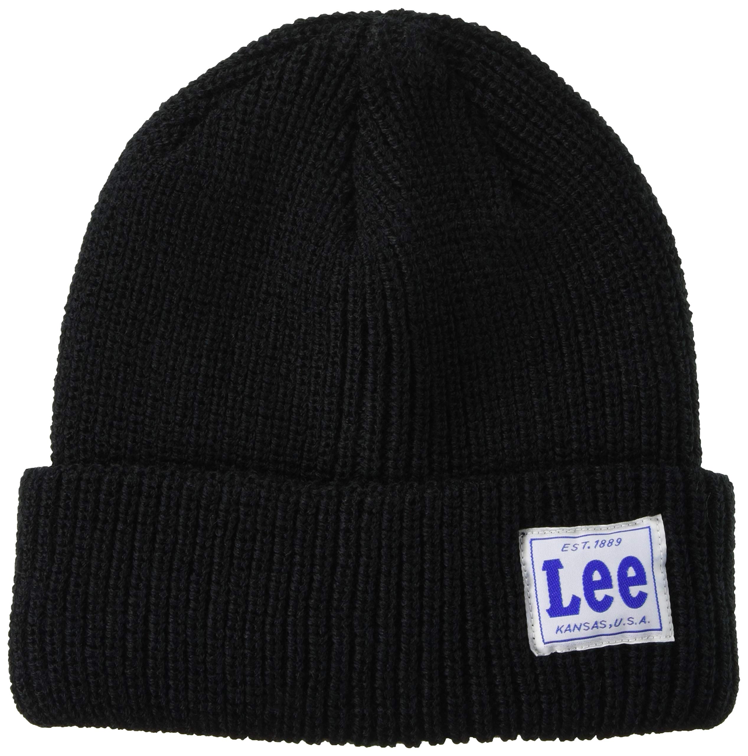 

Шапка-бини WATCH CAP АКРИЛОВАЯ [Lee] ЧЕРНАЯ(01) 57см-59см(98)