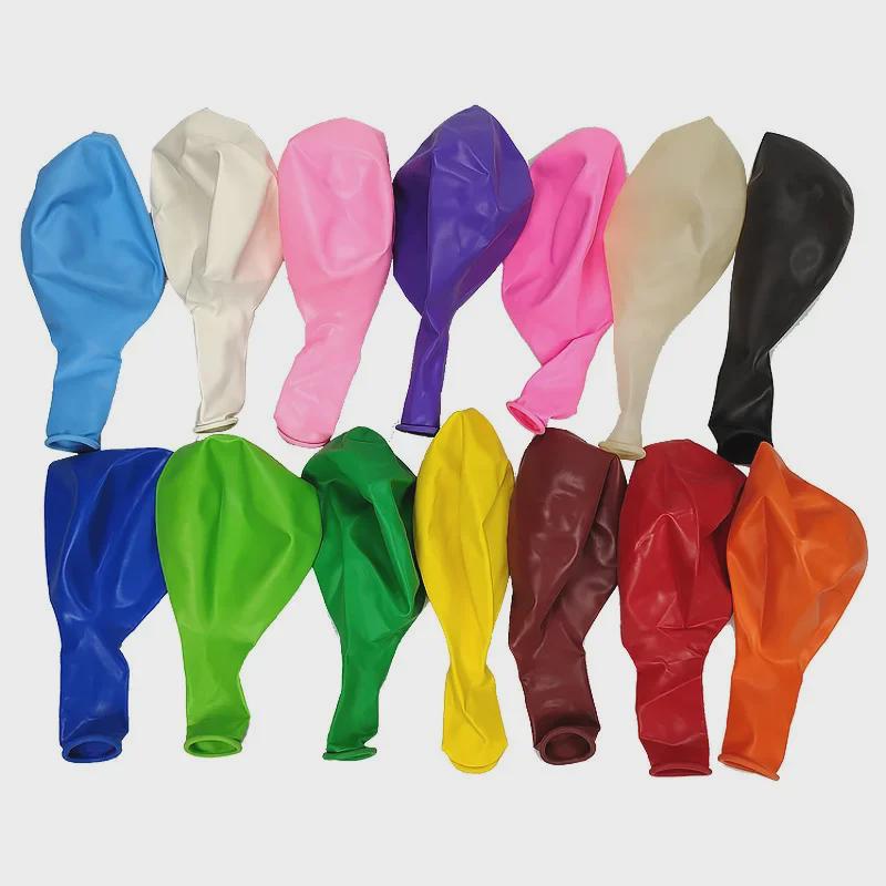 18-Inch Thick Transparent Latex Balloon for Weddings & Parties