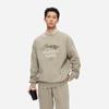 Li Ning Sports Lifestyle Series Antistatic Antibacterial Warm Pullover Crewneck Fleece Long Sleeve Sweatshirt Unisex sweatshirt AWDUC95-3