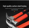 Carpenter's Claw Hammer: Durable Steel, Nail Puller, Compact One-Piece Design for Household Use