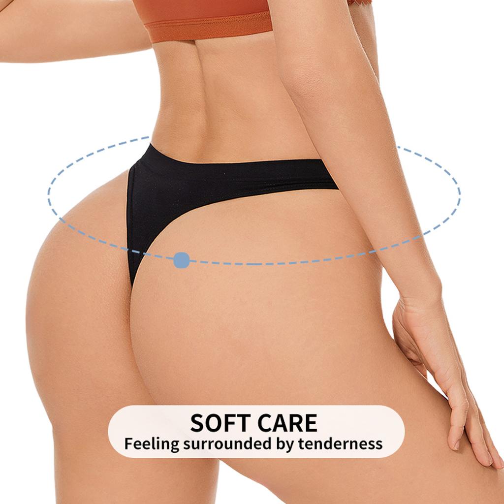 Low Waist Sexy Women Panties, Low Rise Thong Panties, Seamless T Back Women's Underwear #JS001