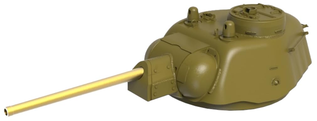 

Miniarm WW2 Формочка Башня Поздняя Модель с Металлическим Стволом Детали Пластиковой Модели B35278 1/35 Русский/Советский Т-34-76 (танк)