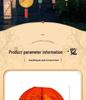 Chinese New Year Fu Character Paper Lantern - Spring Festival Atmosphere Decoration with Ancient Style Pendant