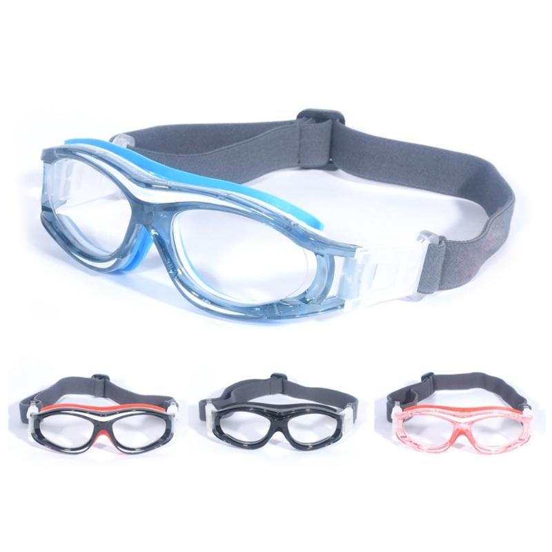 Soccer Football Sports Eyewear Goggles Eye Glasses Adjustable Strap Sports Goggles Protective Safety Basketball Glasses
