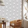 Rabbits In Front Striped Wallpaper for Living Room and Bedroom 50x1000