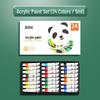 Kids' Acrylic Paint Set: Non-Toxic, Washable, Waterproof, Sun-Protected, Colorfast for Doodling & Textile Art