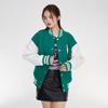 New MLB Baseball Jacket Unisex Green 3AJPV0634-07GNS