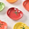 Cute Tomato Shaped Sauce Ceramic Dishes Seasoning Serving Dish Spice Snack Plates Fruit Sushi Bowl Kitchen Tableware Accessories