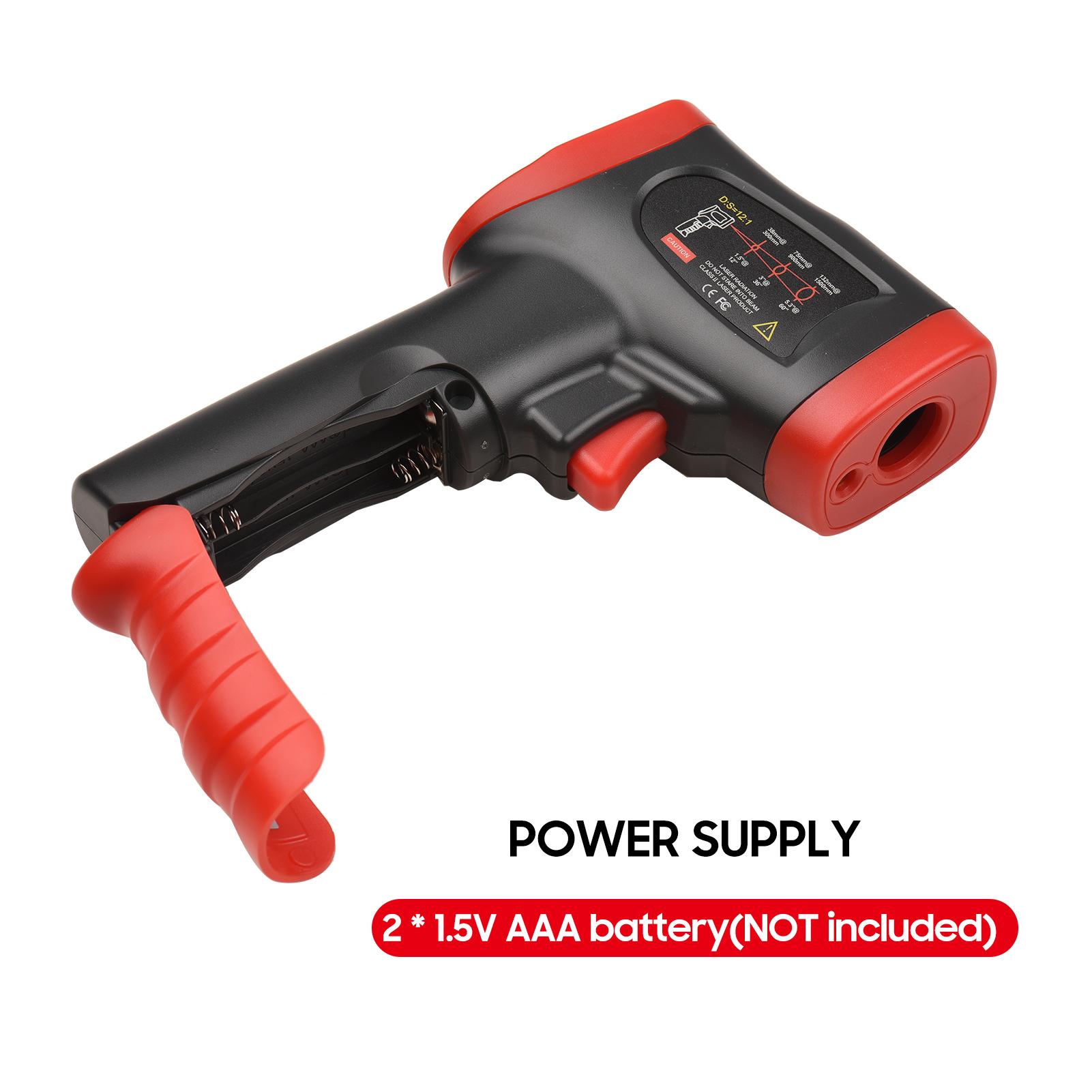 

50 celsius 950 celsius 58 Fahrenheit 1742 Fahrenheit Infrared Thermometer IR Laser Thermometer Handheld Non