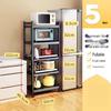 Beifu 5-Tier Carbon Steel Kitchen Storage Rack