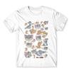 2026 Summer Comic Form Tom and Jerry Image 100 Cotton Printed Oversize Casual Tshirt Adult Children Parentchild Top Homewear