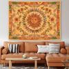 VIKAMA Bohemian Sun Tarot Tapestry Butterfly Moth Constellation Bedroom Living Room Aesthetic Tapestry Home Decoration