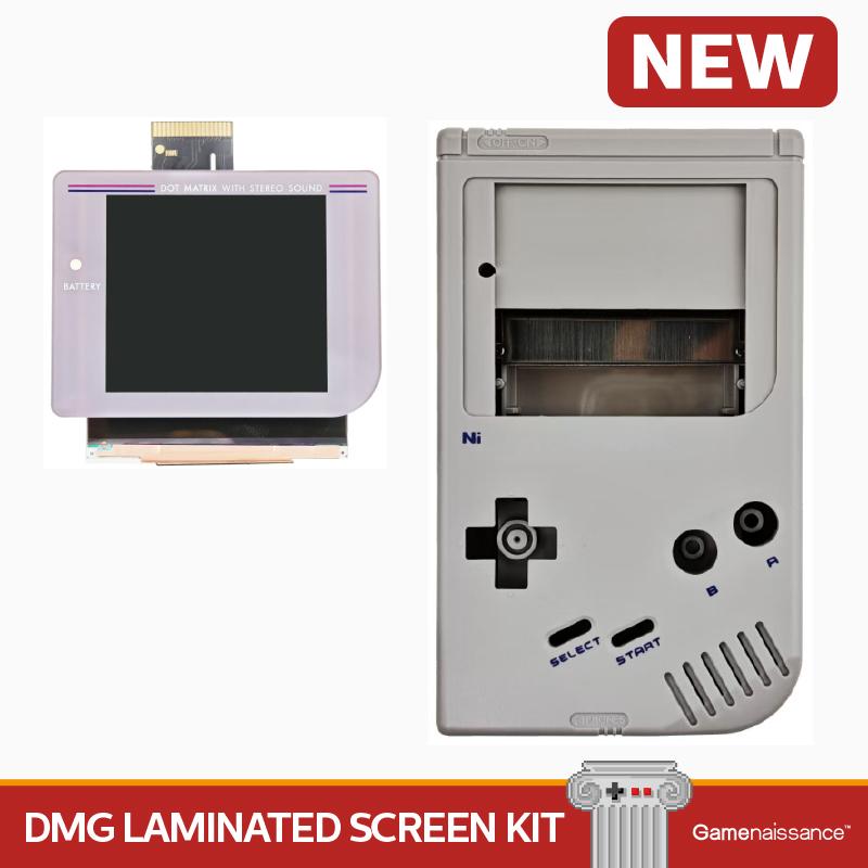 DMG IPS housing for Game Boy Funnyplaying Laminated LCD screen for DMG shells