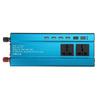 2000/4000/6000W 4USB Inverter Voltage Transformer Converter Solar Inverter DC 12V to AC 220V 50Hz LED Display Inverter+Socket
