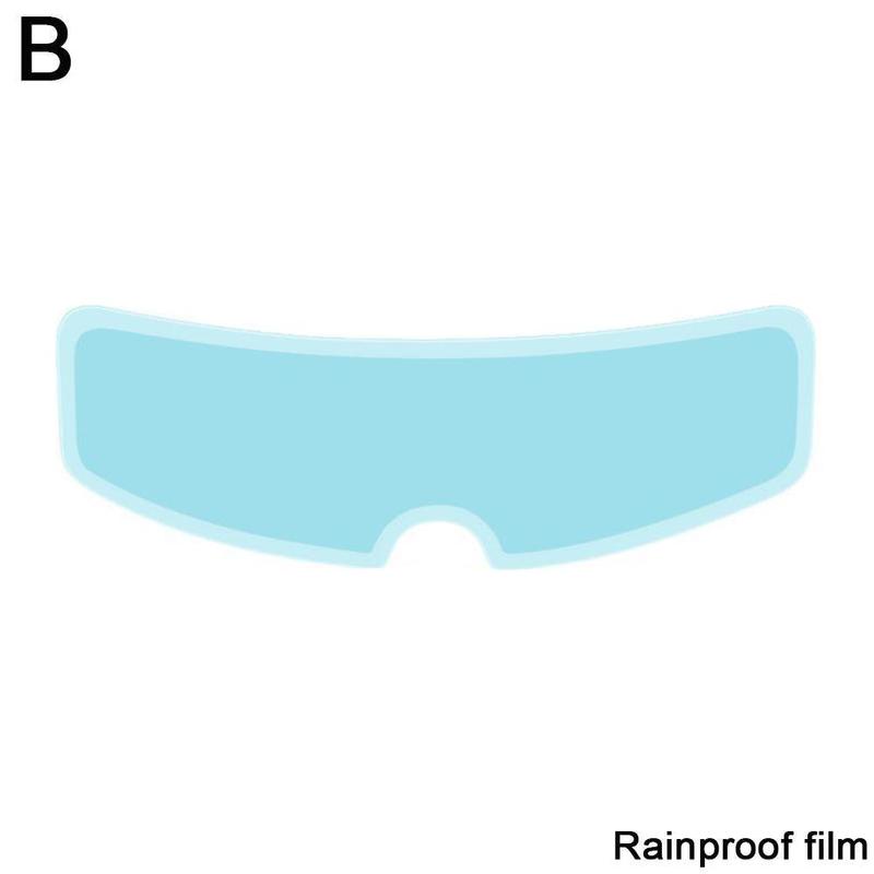 

Шолом Прозора Захисна Плівка від Запотівання Дощозахисна Універсальна Плівка для Лінз Мотоциклетний Візор Аксесуари Стійкі до Запотівання