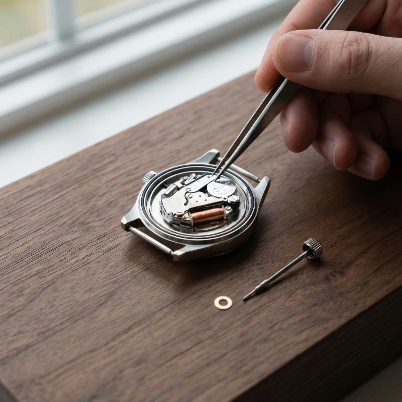 Neues 2033 Uhrwerk Uhrteile Elektronisches Uhrwerk Ersatzteile Für Armbanduhr Reparatur DIY Uhrenbau