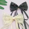 Korean Style Bowknot Hair Clips Lace Girls Headwear Elegant Bowknot Barrette  Girls
