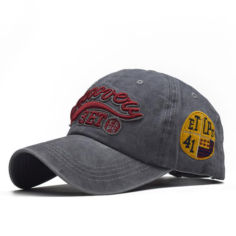 2023 Washed Cotton Baseball Cap Snapback Hat For Men Women Dad Hat Embroidery Casual hats Casquette Hip Hop Caps