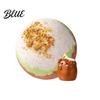 Spa Bath Ball Salt with Surprise Toy Inside Fruity Floral Plants Extract Handmade Natural Sea Bubble Women Men SPA Gift
