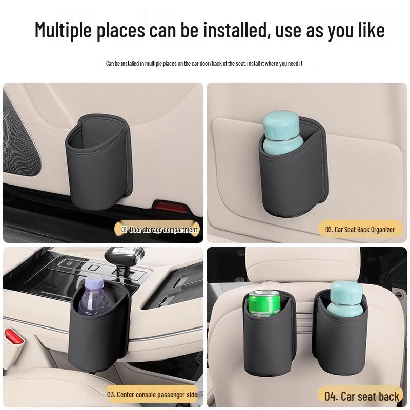 Car Seat Backrest Cup Holder & Organizer