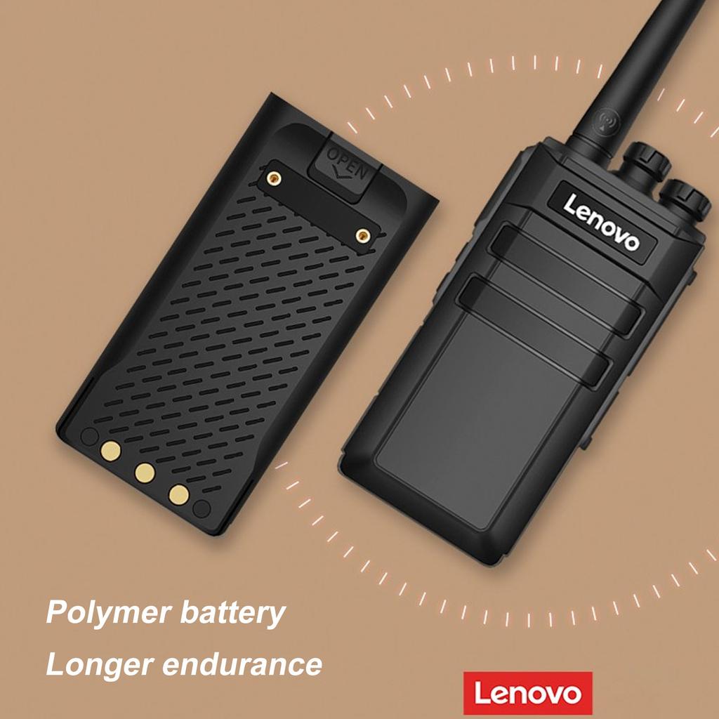 Lenovo N7 Walkie Talkie 16kanálový profesionální FM transceiver ruční dvoucestná radiostanice dobíjecí