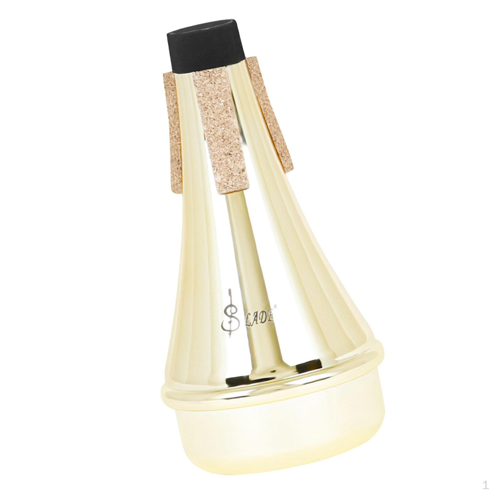 

Практика Trumpet Mute Straight Традиционный профессиональный вау для gold