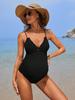 Costume da Bagno Intero Premaman con Spalline Sottili Estate 2025 - Stile Vacanza al Mare da Donna