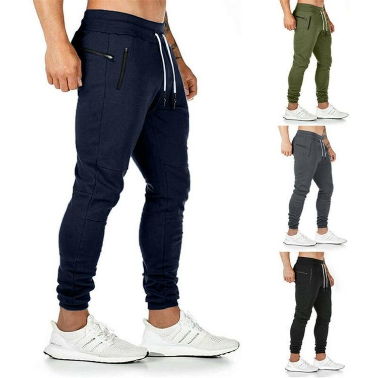 Casual Deportes Pantalones Sencillo Gimnasio Pantalones Largos Pantalones  De Chándal Hombres Cordón Pantalones comprar a buen precio — entrega  gratuita, reseñas reales con fotos — Joom
