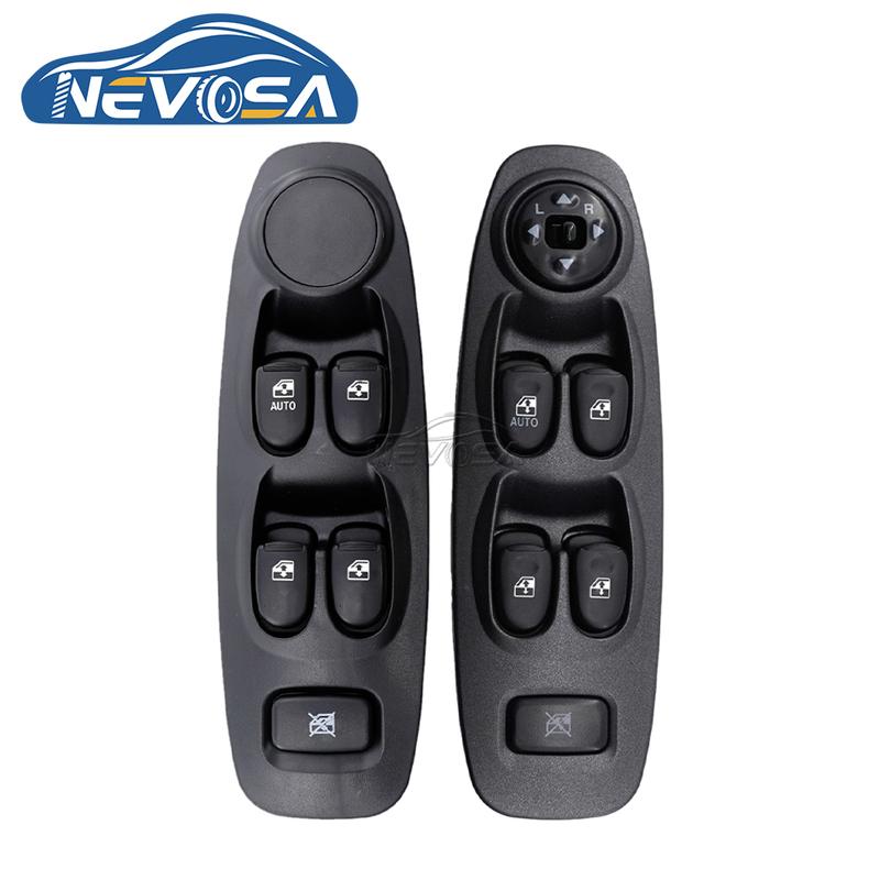 NEVOSA 93570-25300 LHD Front Left Master Power Window Switch Mirror Button For Hyundai Accent 2002 2003 2004 2005 2006 620W10270
