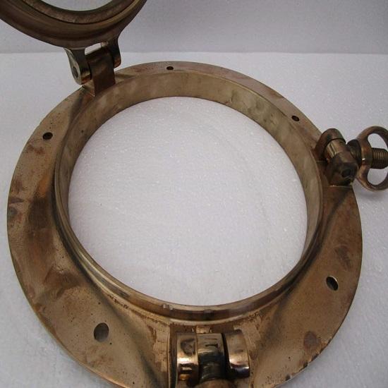 Barcă nautică din sticlă securizată Navy Yacht Marine Port fereastră Orificiu 30,48 cm fund, rotund cu ușă