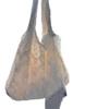 Korean-Style Floral Canvas Tote for Women – Large Capacity Shoulder Bag