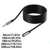 3.5mm Male To Female Stereo Sound Cable for Mobile Phone Tablet Sound Extend Line Wire Headphones Sound Transmission